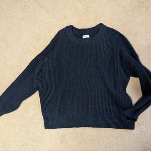 Navy Knit Sweater